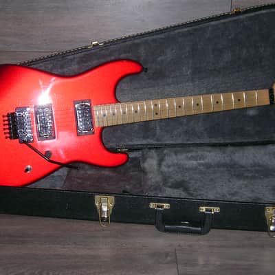 2008 USA Charvel Pro Mod San Dimas Style 1 HH FR Red Sparkle with Case image 2