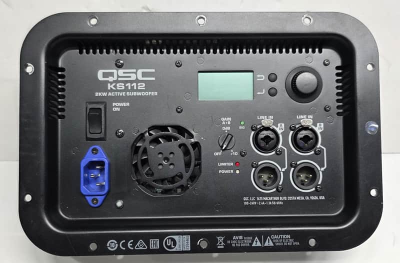 QSC KS112 Amp Module Fully Working 100% WP-200026-15 image 1