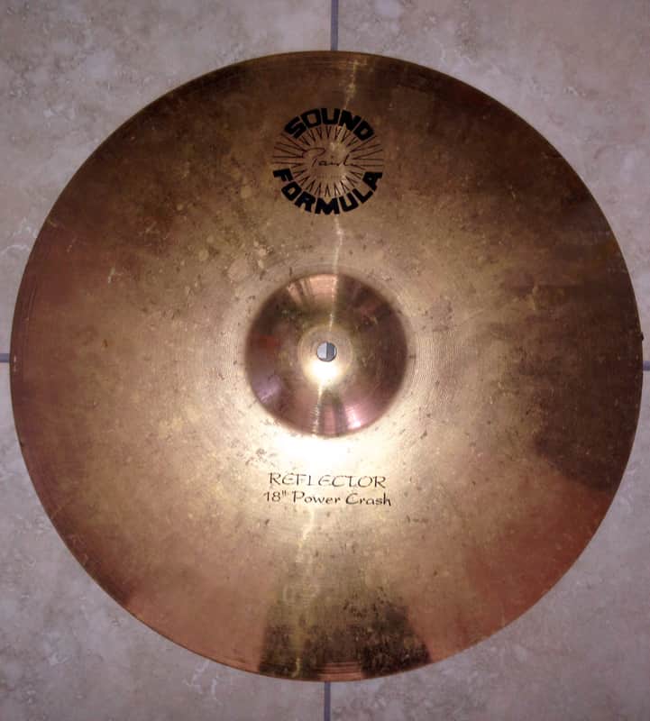 Paiste 18" Sound Formula Reflector Power Crash Cymbal 1990-1992 image 1