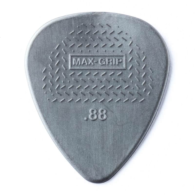 Immagine Dunlop 449P88 Nylon Standard Max-Grip .88mm Guitar Picks (12-Pack) - 1