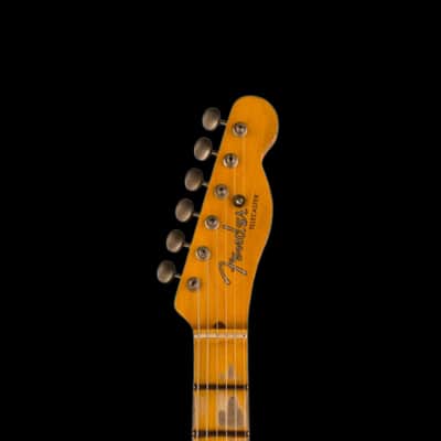2023 Fender Custom Shop Event Limited Edition '52 Blackguard HS Telecaster Relic - Aged White Blonde image 5