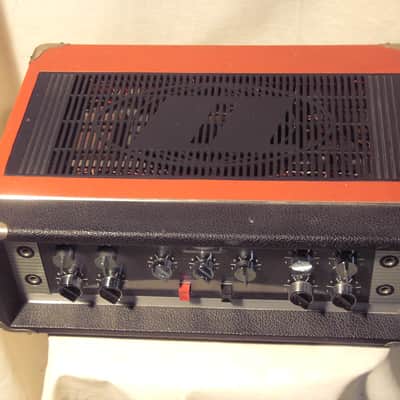 Dynacord Hi-Fi Favorit II Tube Amp 60-70 Red Black image 5
