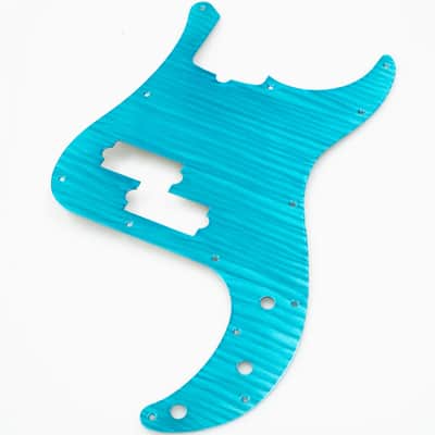Alusonic Aluminium Shiny Flamed PB Pickguards Blue【横浜店】【price included SHIPPING & IMPORT TAX & VAT】 image 1