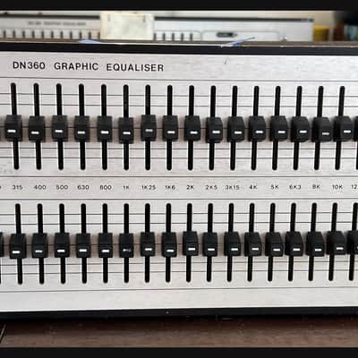Klark Teknik DN360 (Transformer-Based) Dual 30-Band Graphic EQ – UK Made image 1