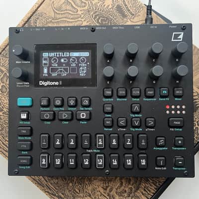 Elektron Digitone II 16-Voice Digital Synthesizer 2024 - Present - Black