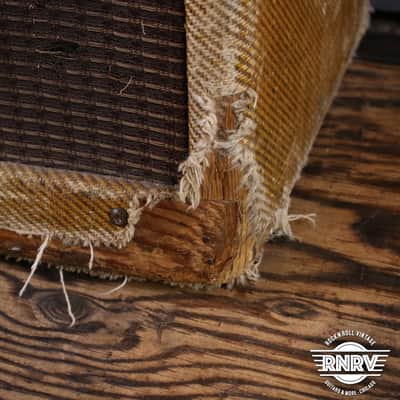 Vintage 1959 Fender Tweed Bassman 5F6-A Narrow Panel Original image 4