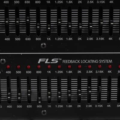 Peavey Q231F Dual 31 Band Graphic Equalizer Rack Mount EQ image 4