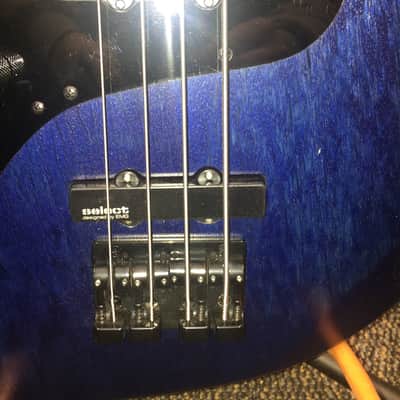 T.Davis Customs Muchaman J Bass 2017 Trans Blue image 16