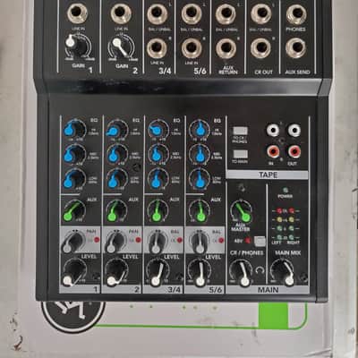 Mackie Mix8 8-Channel Non Powered Compact Mixer, Not Functioning, For Parts Only image 1
