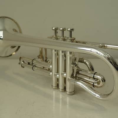 1992 Besson Sovereign BE-928 GS Silver Plated Cornet with Case - Superb! image 6