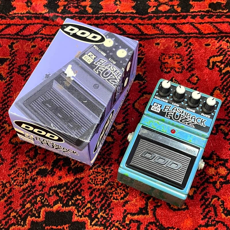 DOD FX66 Flashback Fuzz 1990s - Blue image 1