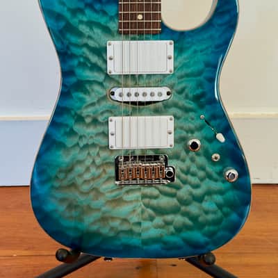 2023 Tom Anderson Guitarworks Drop Top - Natural Bora Burst - MINT image 1