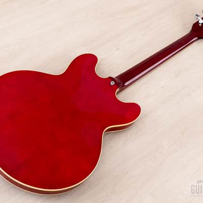 1997 Orville ES-335 Gibson-Licensed Semi-Hollow Guitar Cherry, Japan Terada image 14