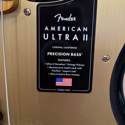 Fender American Ultra II P-Bass MN 2024 - Ultra Burst / 9lbs. 7.6oz. #US24021368 image 8