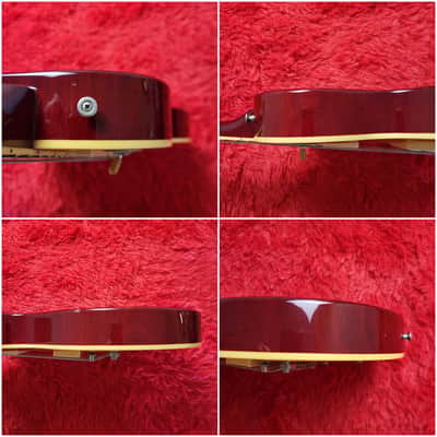 Super Rare Aria Pro II LS-1500VD Leopard Model 1981 - Left-Handed - Cherry Sunburst Lacquer Finish - Les Paul Standard - Flame Top - Original Covered DiMarzio PAF's - Made In Japan - MIJ image 20