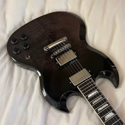 2021 Gibson SG Modern - Trans Black Fade - Free Pro Setup image 3