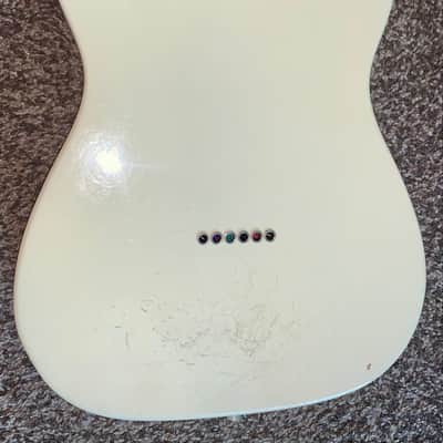 2017 Fender American professional telecaster electric guitar Olympic white Rosewood fretboard made in the USA image 5