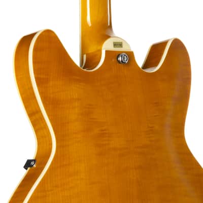 Hagstrom Super Viking Dandy Dandelion Flame - Semi Acoustic Guitar image 10