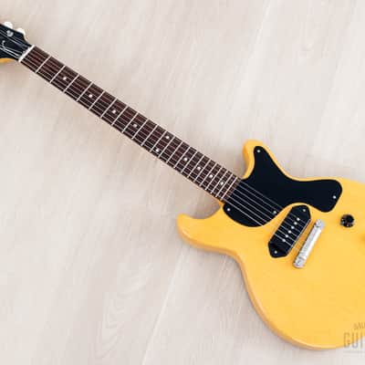 1995 Gibson Custom Shop Historic 1958 Les Paul Junior Double Cut TV Yellow w/ Case image 11