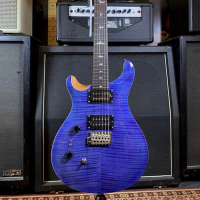 PRS SE Custom 24-08 Left-Handed Faded Blue image 2