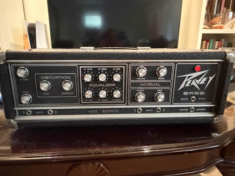 Peavey 400 Series Bass Head 1970 - Black