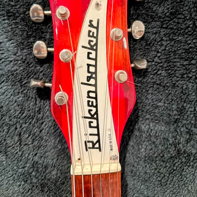 1966 Rickenbacker 345 Export Rose Morris Model 1998 - Fireglo image 5