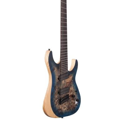 Schecter Reaper-7 Multiscale 7MS Electric Guitar Sky Burst image 8