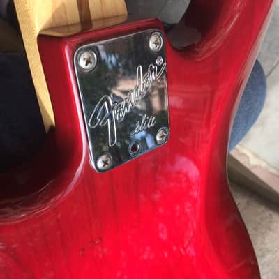 Fender Elite Stratocaster 1983 Transparent Red Burst image 6