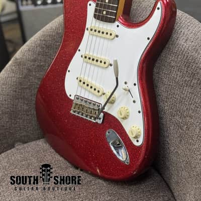 Fender Custom Shop “Not-Rod” ’60s Stratocaster - 2019 - Red Sparkle Relic. Master Built by Mark Kendrick image 1
