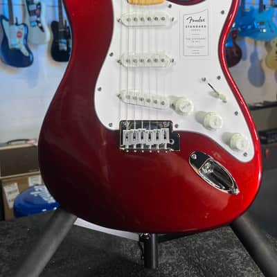 Fender Standard Stratocaster Electric Guitar - Candy Cola Auth Deal Free Ship! 578 FREE PLEK! image 2