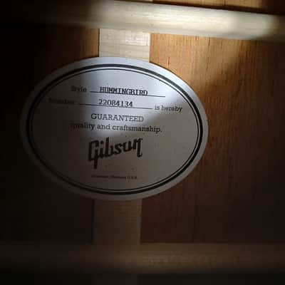 Gibson Hummingbird Standard 2024 - Present - Tri Burst Bild 13