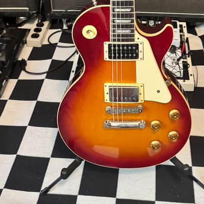 1989 Gibson Les Paul Standard Heritage Cherry Sunburst Patent No. Pickups image 5