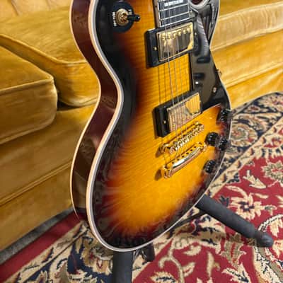 Epiphone Les Paul Custom - Tri-Color Burst w/case image 4