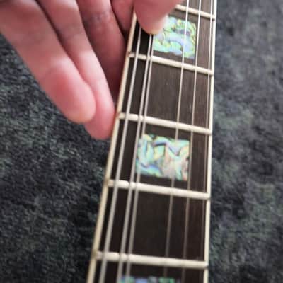 Michael Kelly Patriot Custom Single Cut 2010s - Black Vapor Aged Relic Hardware Modified image 8