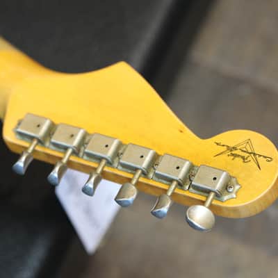2020 Fender Custom Shop '64 Stratocaster Electric Guitar Relic Sunburst + COA OHSC image 21