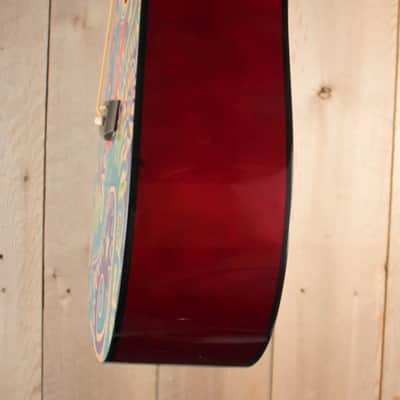 Fender - Squire CUSTOM ART GUITAR Dreadnought Acoustic Guitar image 8