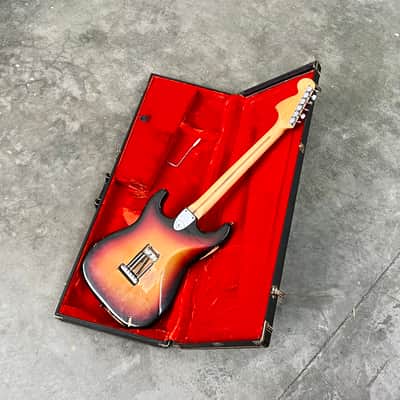 Fender Stratocaster c 1974 Sunburst original vintage USA strat 1973 3tsb image 11