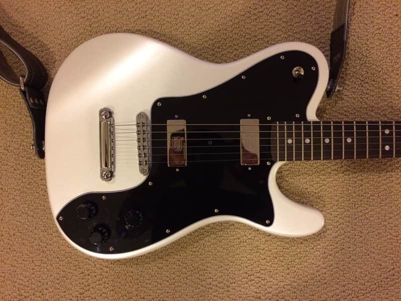 Warmoth ボディネック テレキャスタータイプ Seymour Duncan Warmoth/Seymour Duncan TeleBird - LOADED BODY - White Pearl | Reverb