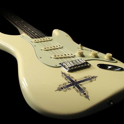 Read Below--Fender "Kenny Wayne Shepherd Signature Strat" Arctic White image 8