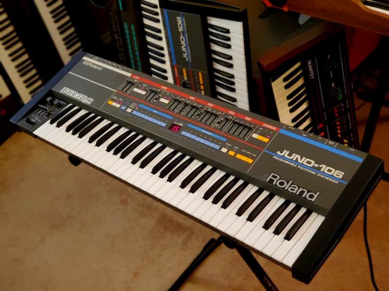MUST SEE!!! ROLAND JUNO 106 FULLY RESTORED/SERVICED IN AMAZING CONDITION!!! image 1