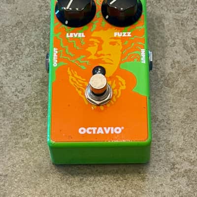 Dunlop JHM2 Jimi Hendrix Signature 70th Anniversary Octavio 2012 - Orange/Green image 1