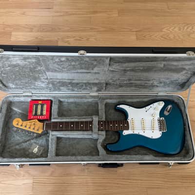 Fender ST-62 Stratocaster MIJ 1990-91 Baltic Blue with hardcase and 2 sets of pickups image 8