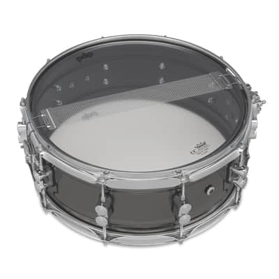 PDP Concept Series Metal Snare, 5.5x14, Black Nickel Over Steel w/Chrome Hardware (PDSN5514BNCR) image 6
