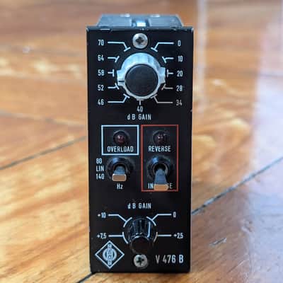 With audio demo: Neumann V476b mic preamp - Discrete & transformer balanced - Plug & Play image 2