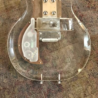 Ampeg Dan Armstrong electric Guitar 1970 AMAZING! - Clear Lucite image 12