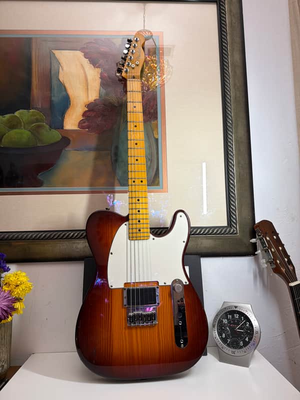 Fender Modem Telecaster /Fishman Fluence Pickup / Belly Cut Chocolate 3-Color Sunburst image 1