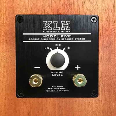KLH Model Five - Acoustic Suspension Speakers (Pair, riser base Included) - NEW! image 5