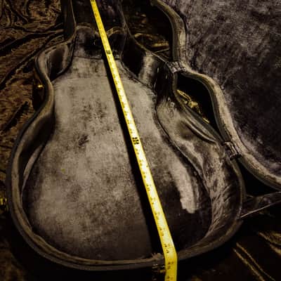 Guild Vintage Rare Ess and Ess Acoustic Guitar Case 1960s Faux Alligator image 10