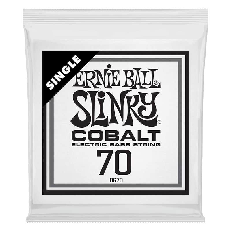Ernie Ball .070 Cobalt Wound Electric Bass String Single image 1