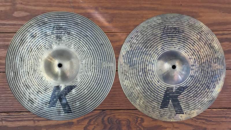 USED Zildjian K Custom 14" Special Dry Hi-Hat Cymbals (Pair) image 1